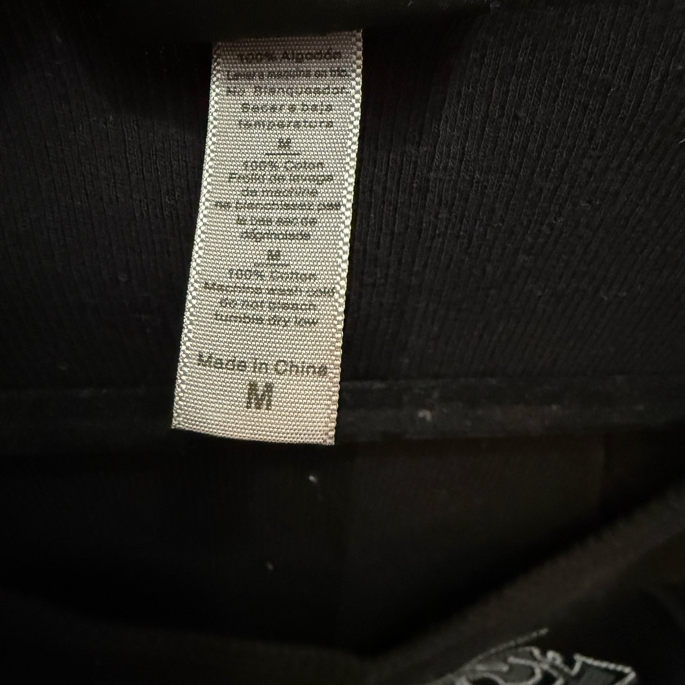 Live Fast Ride Faster Black Tank Top - Picture 3 of 3